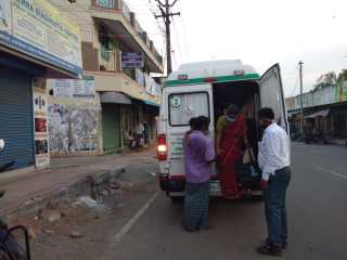 graphic வாகனம் திருவள்ளூரை அடைந்தபோது