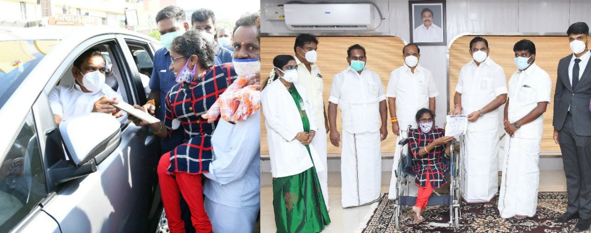 முதல்வரைச் சந்தித்த மாரீஸ்வரி