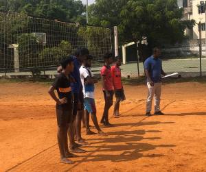 டாப்ஸா வழங்கிய கபடிப் பயிற்சியின்போது எடுக்கப்பட்ட புகைப்படம்